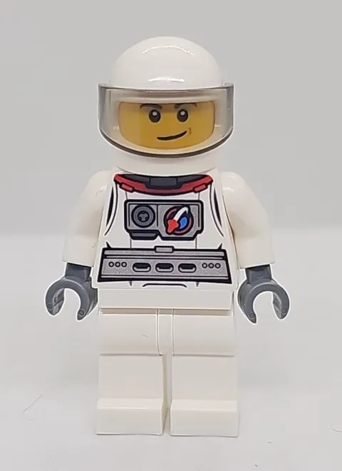 Lego Space Port Test Plane Pilot Astronaut Spacesuit Shuttle Mini Fig Minifigure