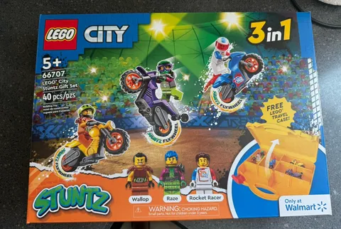 LEGO CITY: Lego City Stuntz Gift Set (66707) NIB. Sealed, Retired.