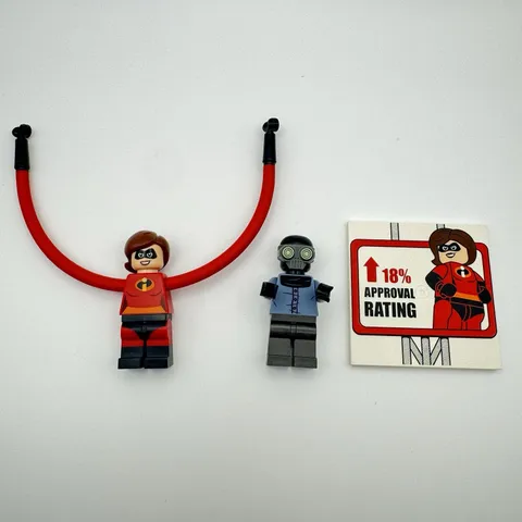 Lego Minifigure Lot Elastigirl Screenslaver incr001 incr007 From Set 10759