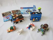 LEGO 6520 6814 4920 Arctic Mobile Outpost Ice Tunnelator Raider manuals complete