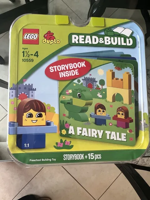 Lego Duplo Toddler Building Set Read & Build Grow Caterpillar Grow Complete 6758