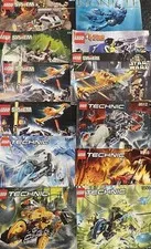 Lot of 12 Random LEGO Manual Instruction Booklets Vintage 1999-2002