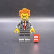 LEGO MINIFIGURE THE LEGO MOVIE PRESIDENT BUSINESS TLM002