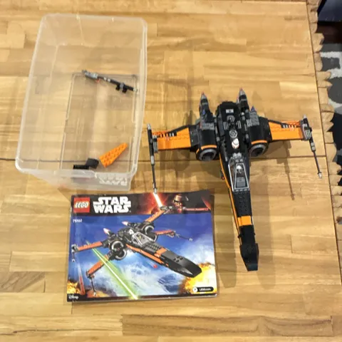 LEGO Star Wars 75102 Poe's X-Wing Fighter 717 pcs (mostly complete) w/o box