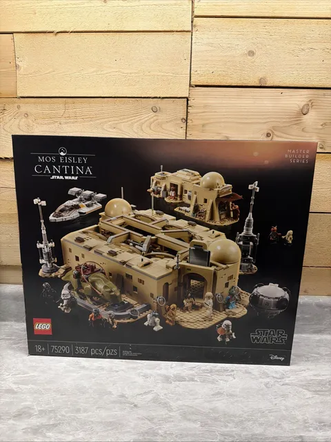 LEGO Star Wars Mos Eisley Cantina 75290 - 3187 pcs New in Sealed Box👀read