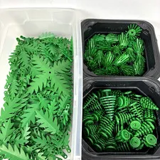 LEGO Assorted Plants Lot Parts (Forrest Tree Bush Green Grass Leaves)