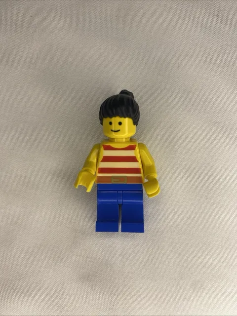 LEGO®-Minifigur City Town Paradisa Horizontal Red White Stripes par043 6551