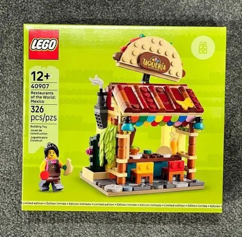 Lego 40907 Restaurants of the World: Mexico GWP New Sealed
