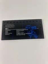 LEGO Star Wars 75335 BD-1 Plaque Display Sign Jedi Fallen Order Tile Part Only 