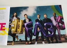 Lego Minifigures from set Queer Eye The Fab 5 Loft 10291 Figures Men People