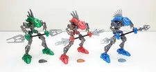 LEGO Bionicle Rahkshi - 8589 Lerahk 8590 Guurahk 8592 Turahk - Complete w Kraata