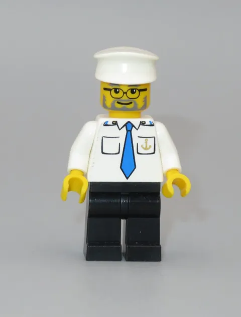 LEGO Boat Captain City Town minifigure 7994 City Harbor