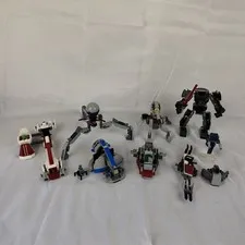 Lego Star Wars Lot Vehicles Minifigure 75368 75372 75344 75345 75359 75378 