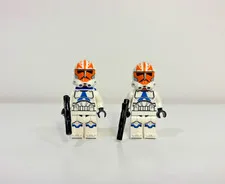 LEGO Star Wars 332nd Clone Troopers Lot of 2 Minifigures – Authentic Complete