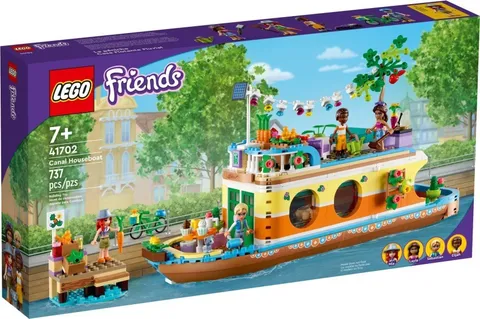LEGO Friends 41702 Houseboat Floating Home Adventure 737 Pieces Set