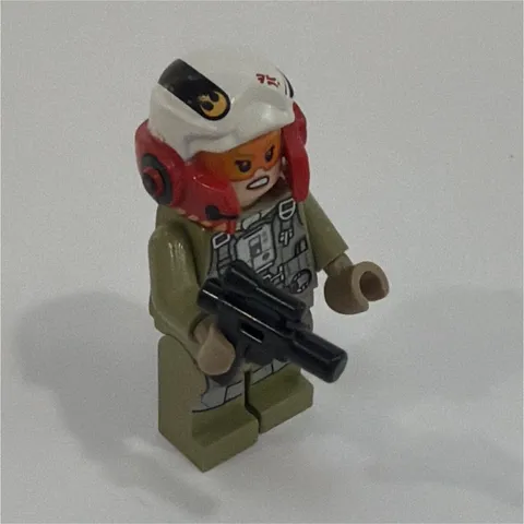 LEGO Star Wars Resistance A-Wing Pilot minifigure from set 75196 legos
