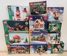 LEGO Christmas (x12) 40603 40700 40602 40139 40425 40263 40604 40484 New Sealed