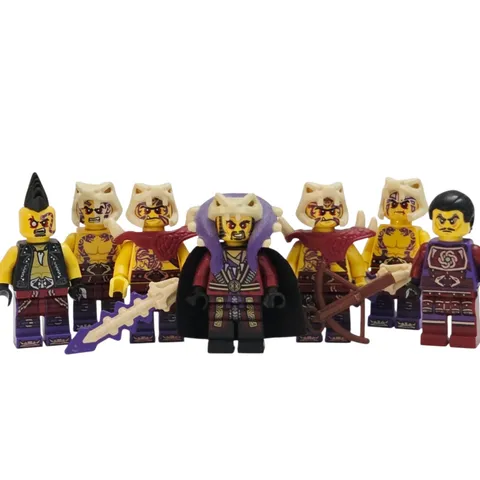 Lego Tournament of Elements Anacondrai Minifigure Lot 7 Ninjago Minifigures