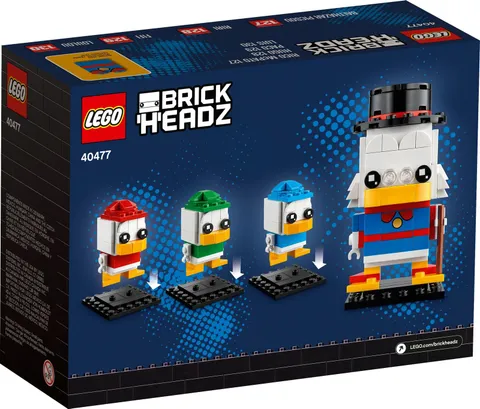BrickHeadz Scrooge Duck, Tick, Trick and Track - 40477 NEW! Parts 340x
