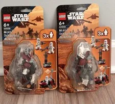 TWO LEGO Star Wars: Clone Trooper Command Station (40558)