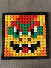 LEGO Nintendo Bowser 16x16 Pixelated Mosaic Wall Art MOC