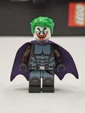 NEW DC Comics Batsuit Joker Custom Lego Minifigure Batman Arkham Knight