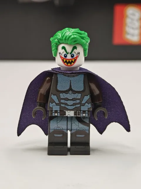 NEW DC Comics Batsuit Joker Custom Lego Minifigure Batman Arkham Knight