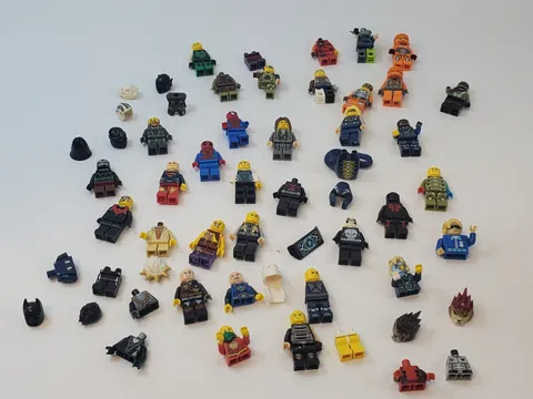 Large Lego Lot Of Miscellaneous Figures And Pieces Minifigure Bulk Lot