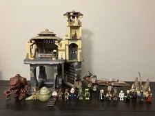 LEGO Star Wars Sets Jabbas Palace 9516, Rancor Pit 75005 & Desert Skiff 9496