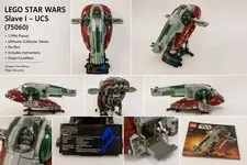LEGO Star Wars UCS Slave I 75060 Ultimate Collector Series 1996 pcs