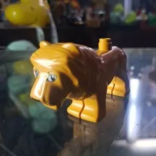 lego duplo mini figure tiger lion puma pick mom baby
