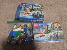 LEGO CITY Mountain Police - Mountain Fugitives (60171) 100% Complete Box Manual
