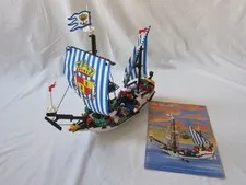 LEGO 6280 Armada Flagship Pirates Pirates Sailing Ship Manual Complete 1996 Set