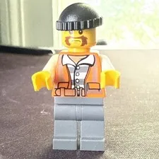 Lego Minifigure City Town Police Bandit Cty0701