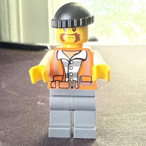 Lego Minifigure City Town Police Bandit Cty0701