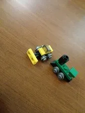 Lot Of 2 Mini Lego Vehicles 1"  As Shown
