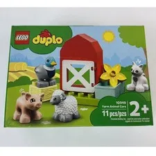 LEGO Duplo Farm Animal Care 10949 Preschool Building Toy 11 Pieces Ages 2+