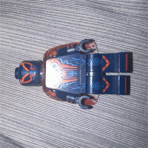 LEGO Plastic Minifigure Figure Blue & Orange Outfit Collectible Character