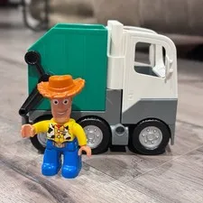 Lego Duplo Disney Toy Story Garbage Recycling Truck 5691 Space Crane Replacement