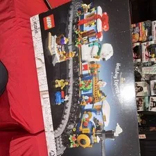 Lego 10361 Holiday Express Train Christmas Set 956 Pieces Sealed Box Good Condo