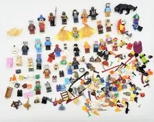 LEGO Minifigures Lot Minifigures Heads Torsos Legs Hair Accessories