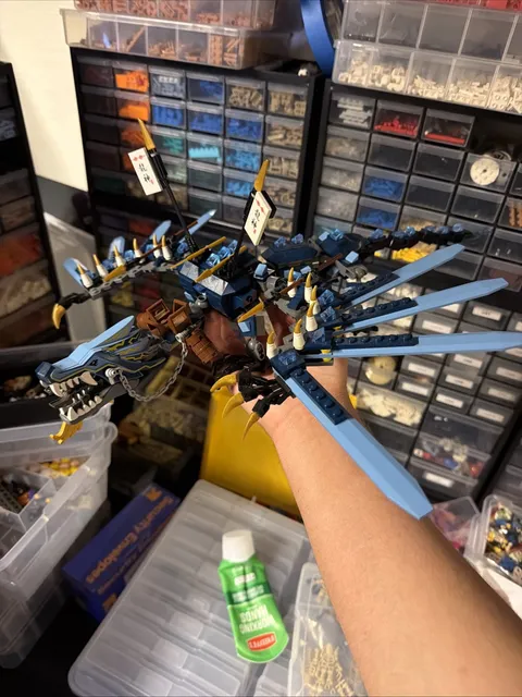 LEGO Ninjago 2521 Jays Lightning Dragon Battle, Dragon only! Complete Dragon