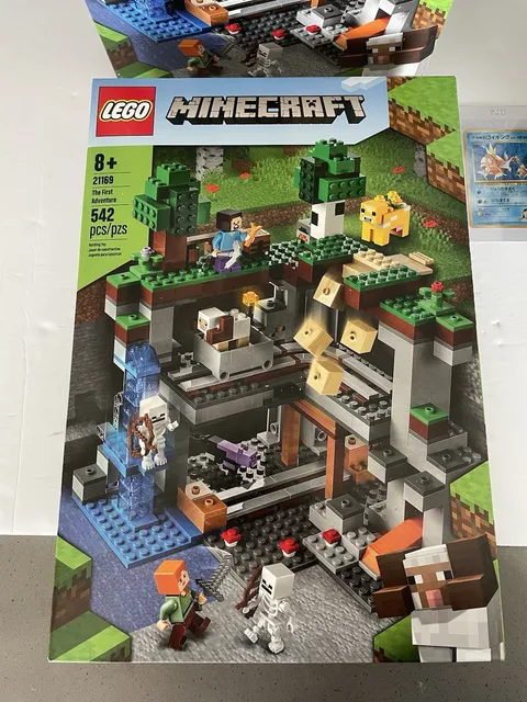 LEGO Minecraft: The First Adventure (21169) | New | Sealed | Retired | Free Ship