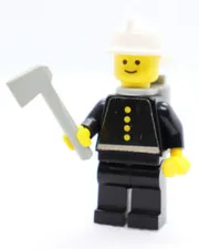 Fireman STICKER TORSO 1978 590 374 640 Fire Man 1970's Vintage LEGO® Minifigure