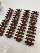 Lego Reddish Brown Step Stairs 7x4x6 Staircase Part 30134. 8 Pieces
