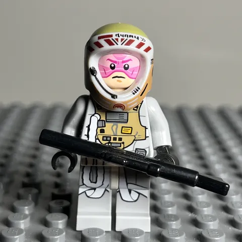LEGO Star Wars Gray Squadron Pilot Horton Salm Minifigure SW0558 - 3J