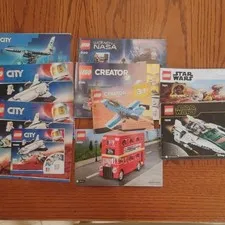 Lot of 10 Lego Manuals