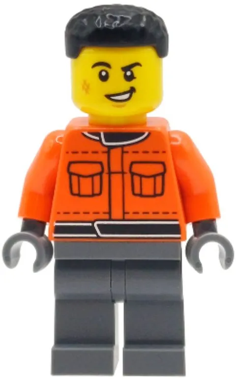 LEGO® Minifig cty2001 - Formula 1 Pit Crew Member - Male
