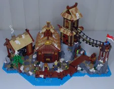 The LEGO Ideas Viking Village 21343
