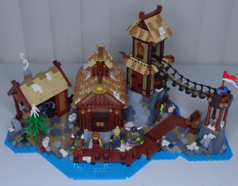 The LEGO Ideas Viking Village 21343
